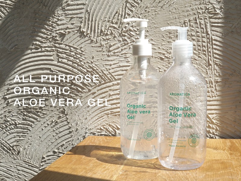 曬後舒緩、保濕厚敷、微電流導入 必備天然萬用蘆薈啫喱